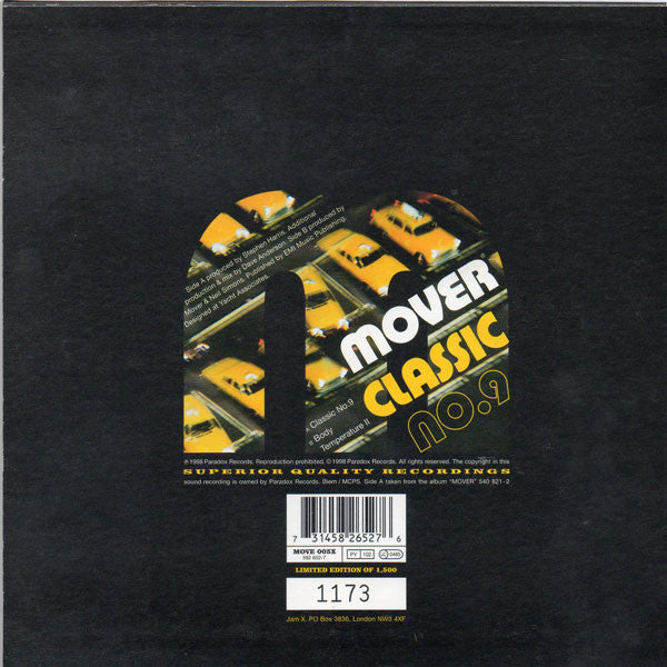 Mover : Classic No.9 (7", Single, Ltd, Num)