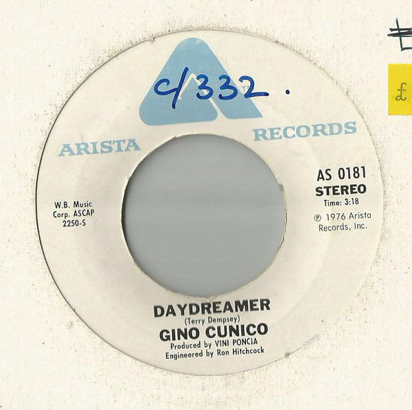 Gino Cunico : Daydreamer (7", Single)