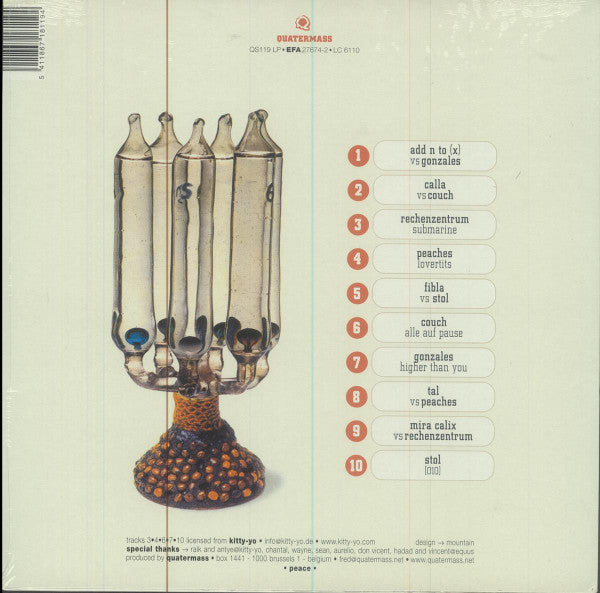 Various : Vs Kitty-Yo (LP, Comp)