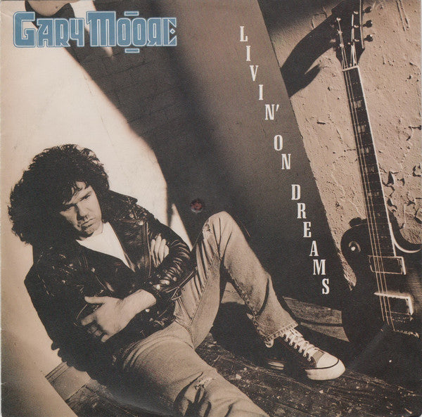 Gary Moore : Livin' On Dreams (7", Single, Promo)