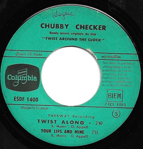 Chubby Checker : Twist Around The Clock (7", EP)
