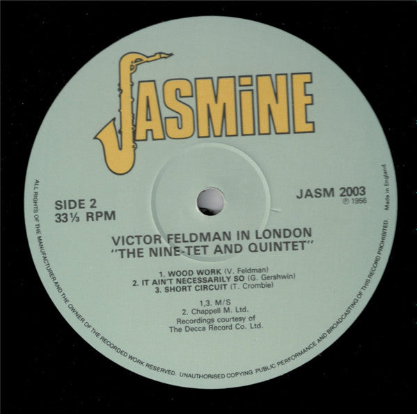 Victor Feldman : Victor Feldman In London Vol.2 Big Band (LP, Album, Mono)