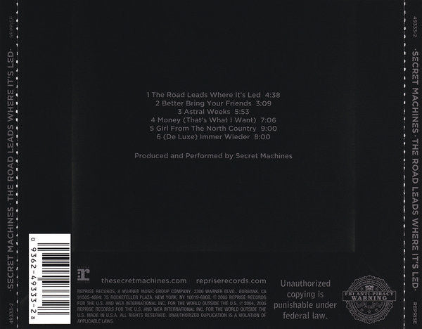 Secret Machines : The Road Leads Where It's Led (CD, EP)
