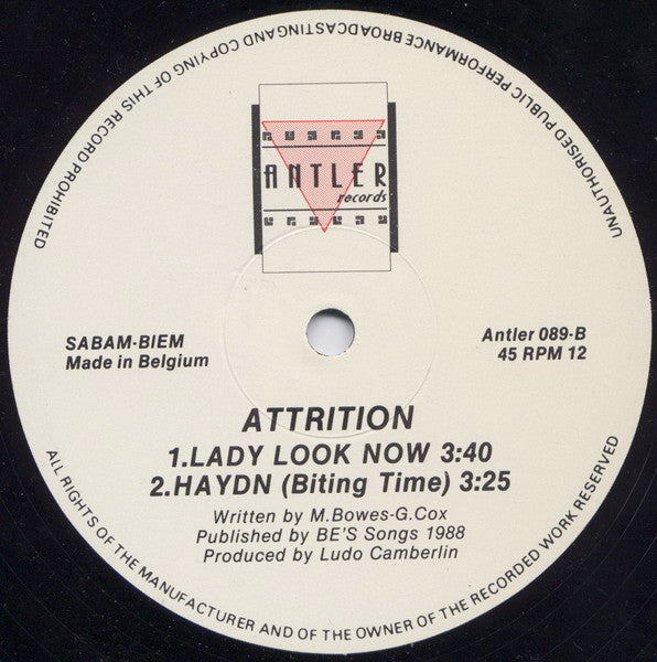 Attrition : Haydn (Remix) (12")