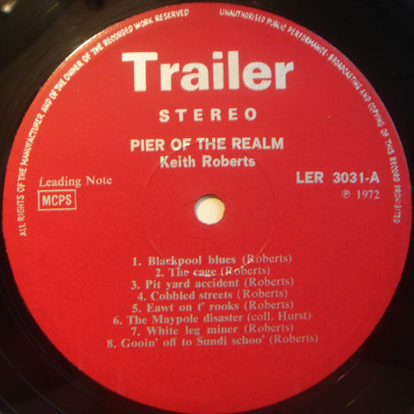Keith Roberts (7) : Pier Of The Realm (LP, Red)