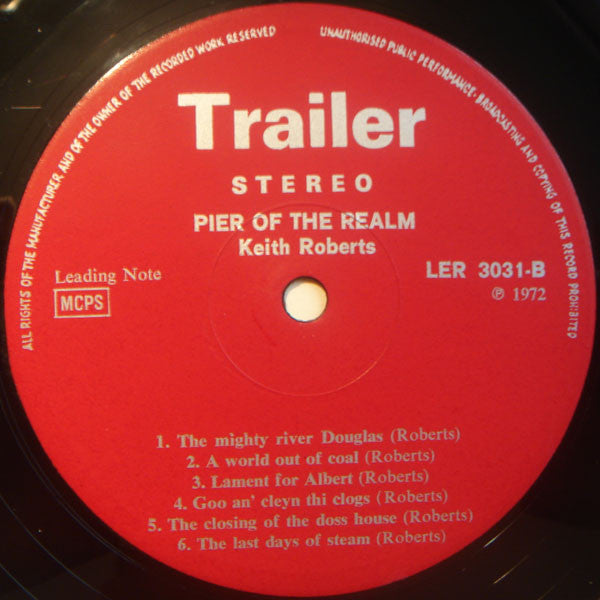 Keith Roberts (7) : Pier Of The Realm (LP, Red)