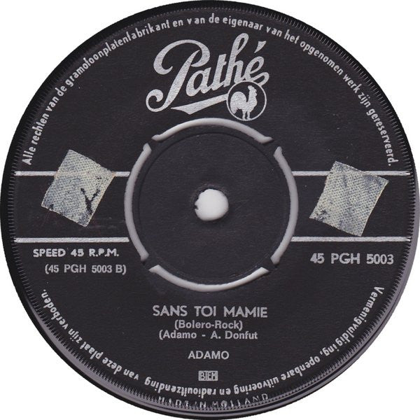 Adamo : Amour Perdu / Sans Toi Mamie (7", Single)