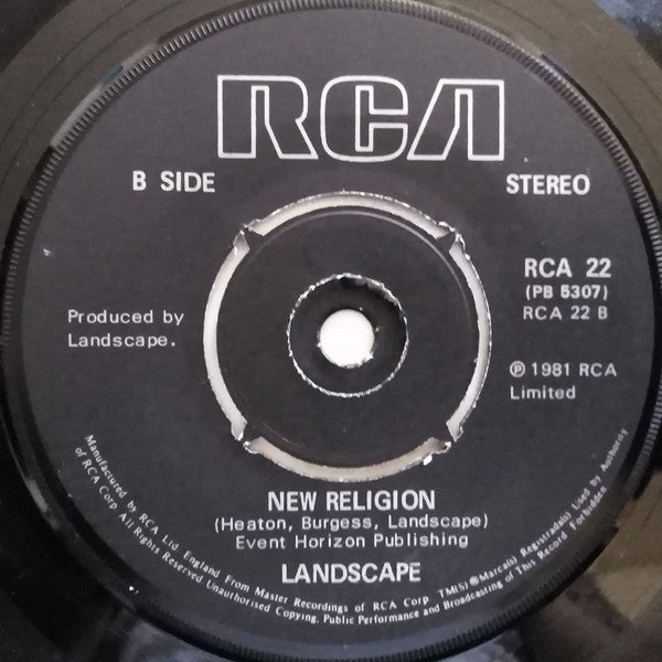 Landscape : Einstein A Go-Go (7", Single)