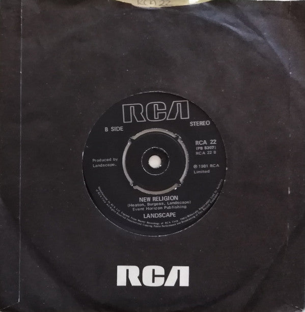 Landscape : Einstein A Go-Go (7", Single)