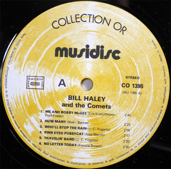 Bill Haley And His Comets : Bill Haley And The Comets Vol. 2 (LP, Album)