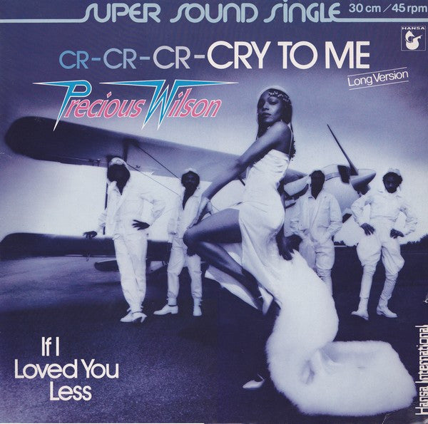 Precious Wilson : Cr-Cr-Cr-Cry To Me (12", Single)