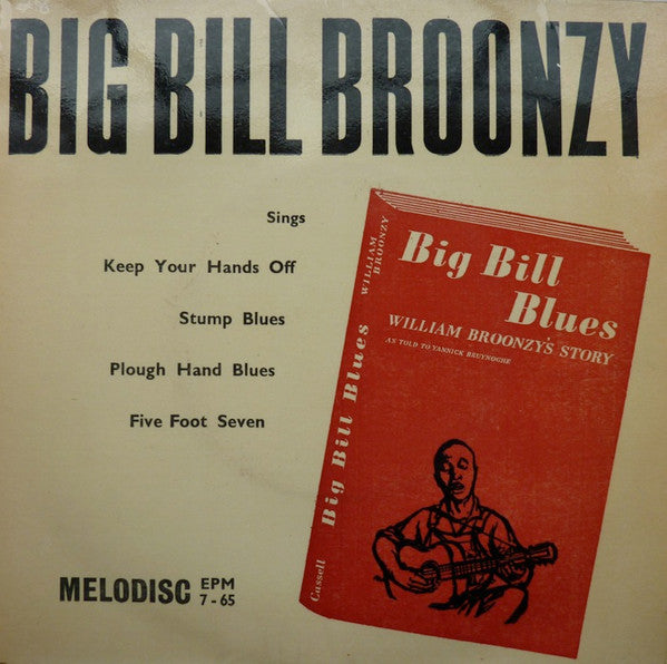 Big Bill Broonzy : Big Bill Blues (7", EP)