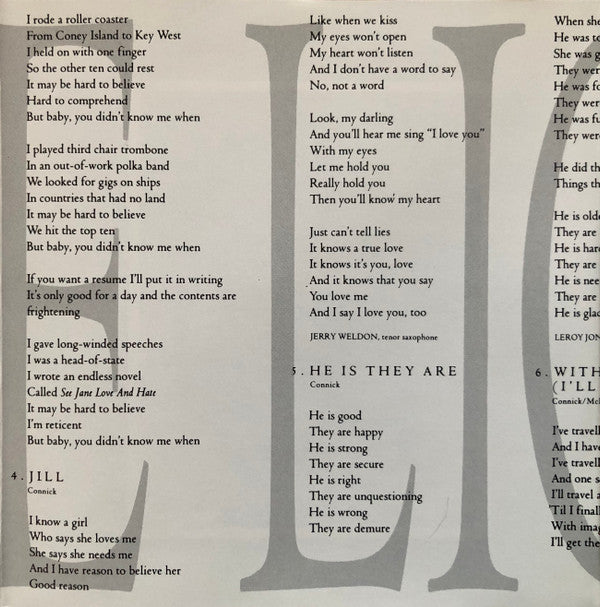 Harry Connick, Jr. : Blue Light, Red Light (CD, Album)