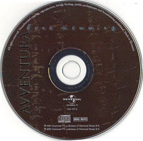 Erna Hemming : Avventura (CD, Album)