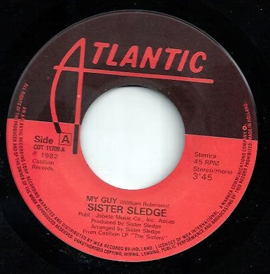 Sister Sledge : My Guy (7", Single)