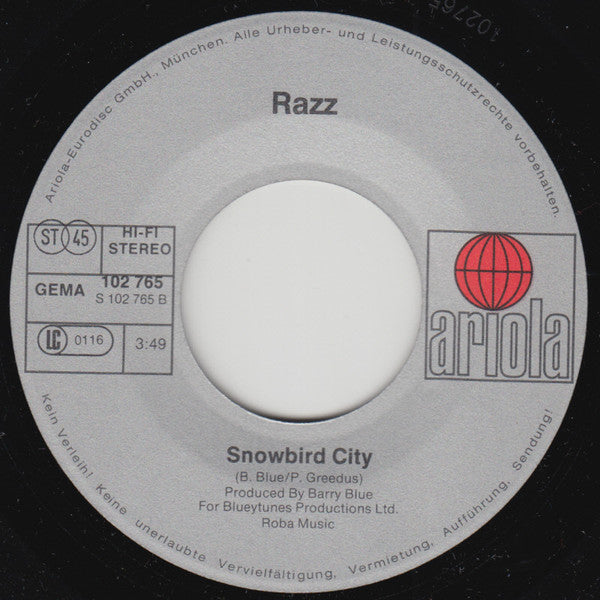 Razz (12) : The People Tree (7", Single)