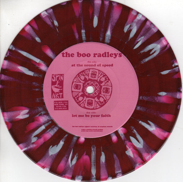 The Boo Radleys : At The Sound Of Speed (7", Single, Red)
