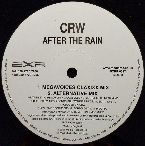 CRW : After The Rain (12")