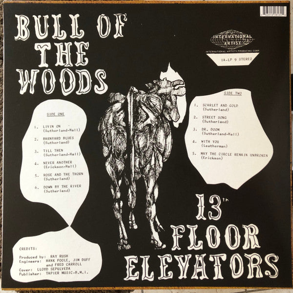 13th Floor Elevators : Bull Of The Woods (LP, Album, Mono, RE + LP, Album, RE + Comp, RM, Ga)