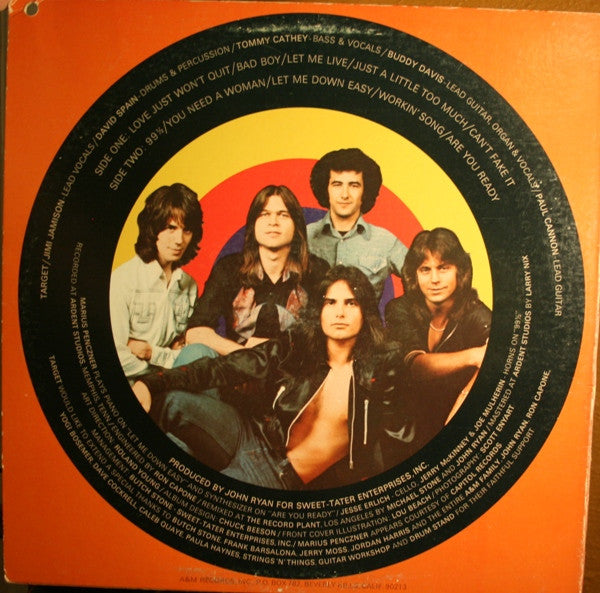 Target (3) : Target (LP, Album, Promo)