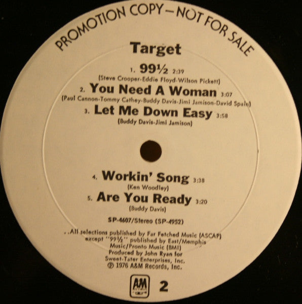 Target (3) : Target (LP, Album, Promo)