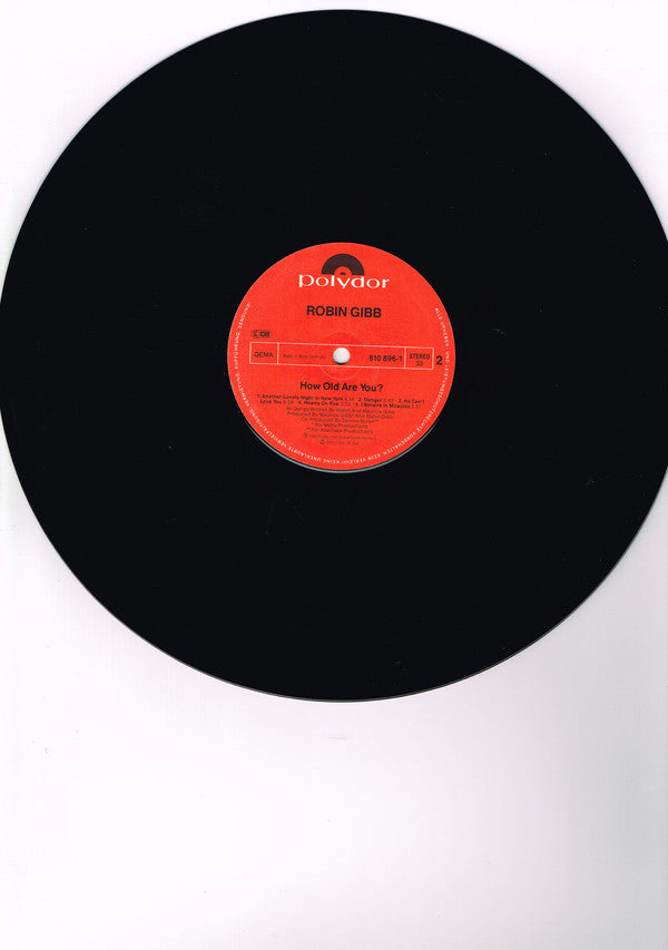 Robin Gibb : How Old Are You? (LP, Album)