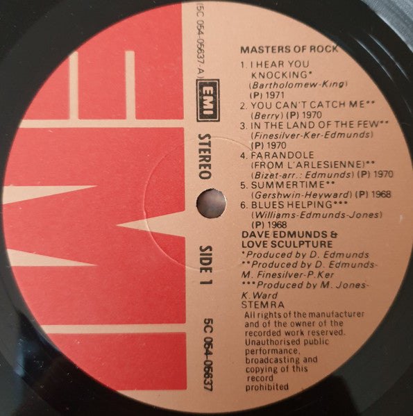 Dave Edmunds & Love Sculpture : Dave Edmunds & Love Sculpture (LP, Comp)