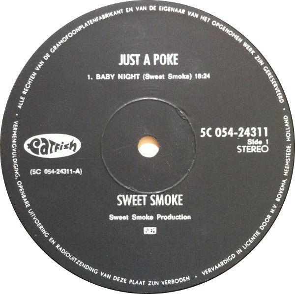 Sweet Smoke : Just A Poke (LP, Album)