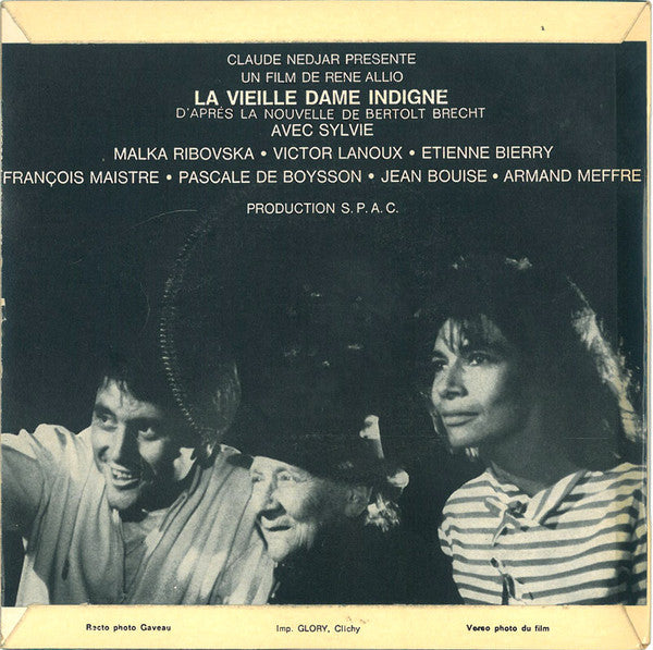 Jean Ferrat : La Vieille Dame Indigne (7", EP)