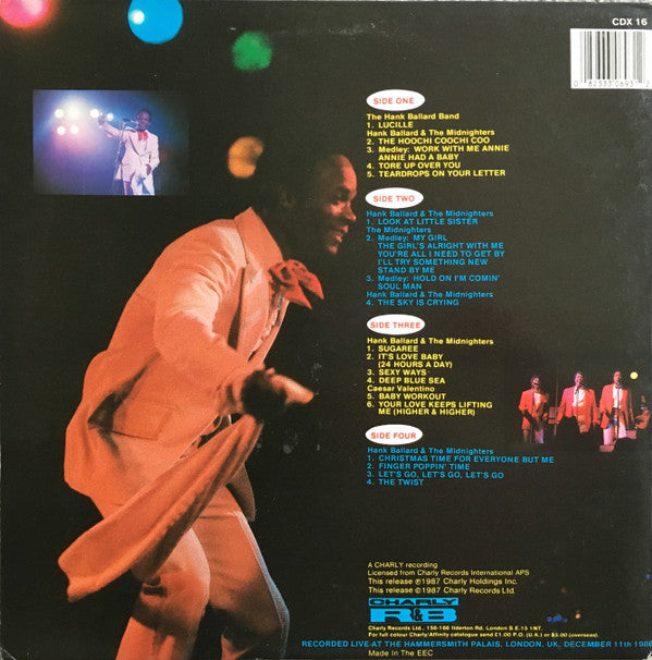Hank Ballard & The Midnighters : Live At The Palais (2xLP)