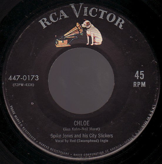 Spike Jones And His City Slickers : Cocktails For Two (7", Single, RE)