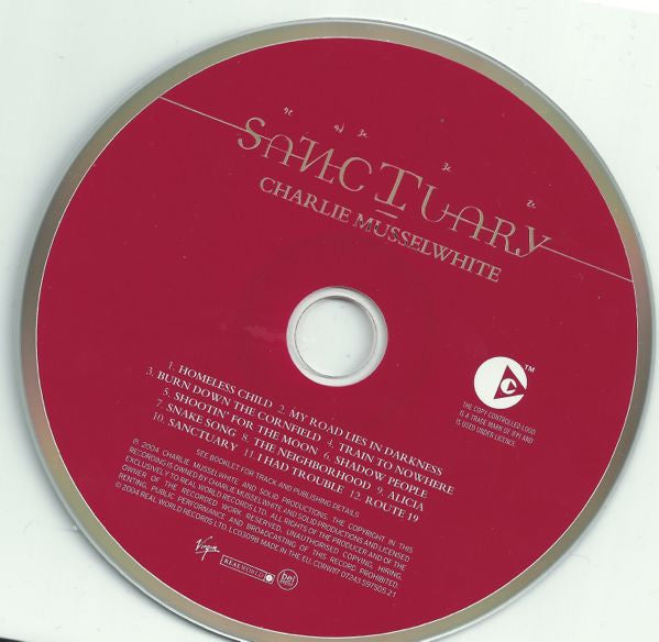 Charlie Musselwhite : Sanctuary (CD, Album, Copy Prot.)