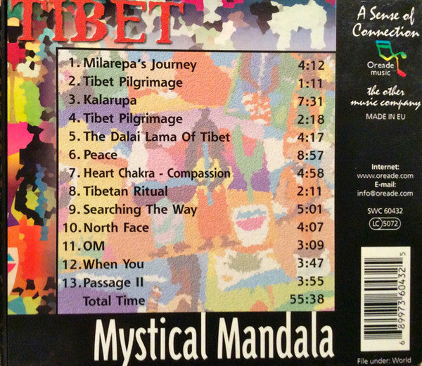 Various : Tibet (Mystical Mandala) (CD, Album, Dig)