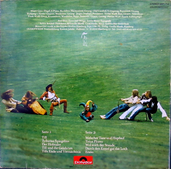 Ougenweide : Eulenspiegel (LP, Album)