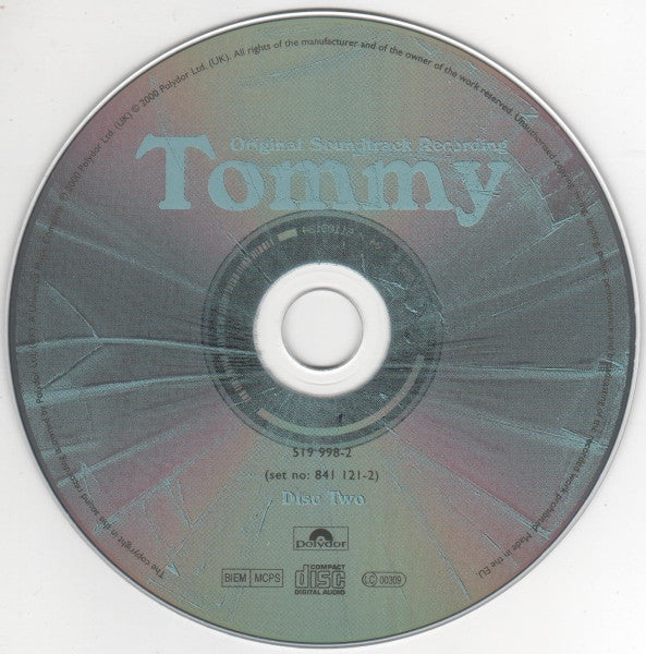Various : Tommy (Original Soundtrack Recording) (2xCD, Album, RE, RM)