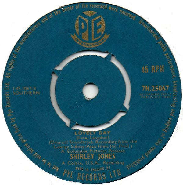 Shirley Jones (2) : Pepe (7")