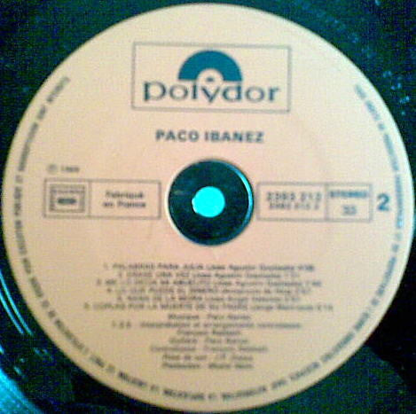 Paco Ibañez : La Poésie Espagnole De Nos Jours Et De Toujours - 3 (LP, Album, RE, Gat)