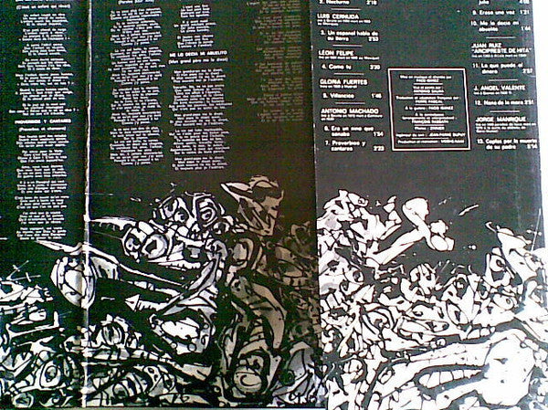 Paco Ibañez : La Poésie Espagnole De Nos Jours Et De Toujours - 3 (LP, Album, RE, Gat)