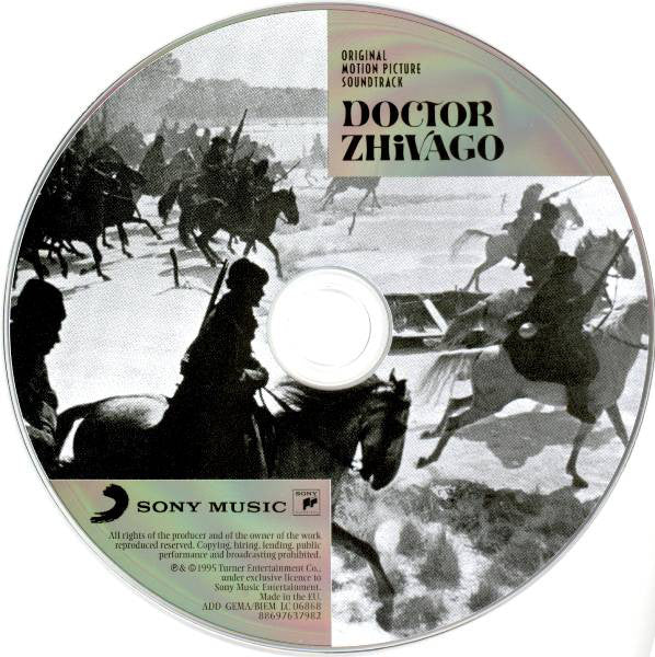 Maurice Jarre : Doctor Zhivago (CD, Album, RE, RM)