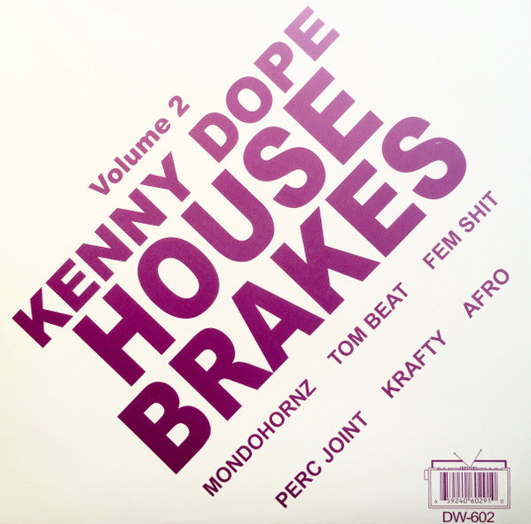 Kenny "Dope" Gonzalez : House Brakes Vol. 2 (12")