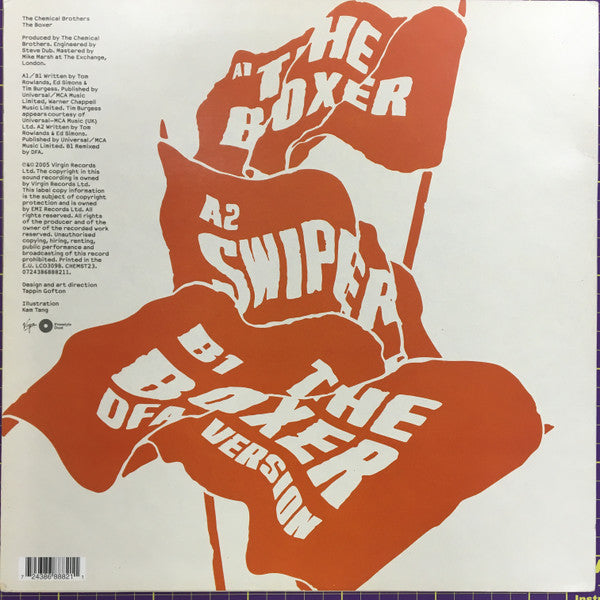 The Chemical Brothers : The Boxer (12", Single)