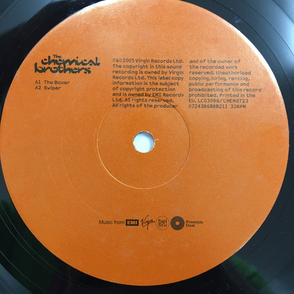 The Chemical Brothers : The Boxer (12", Single)