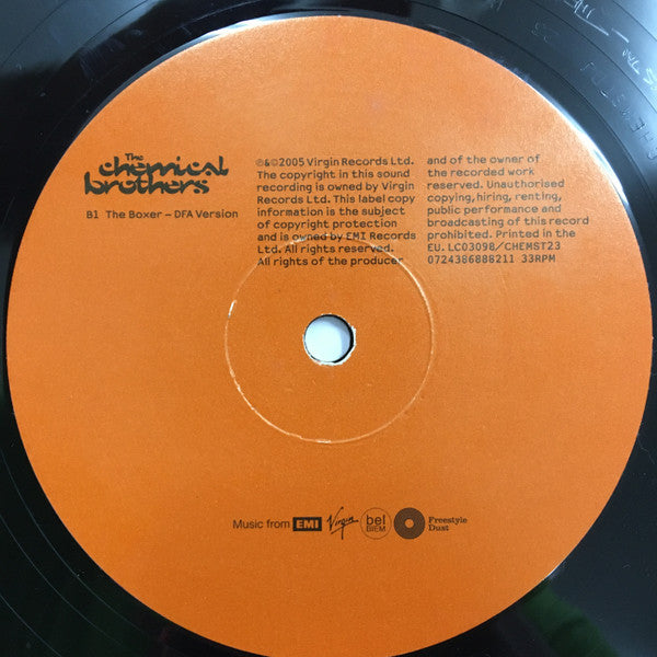 The Chemical Brothers : The Boxer (12", Single)