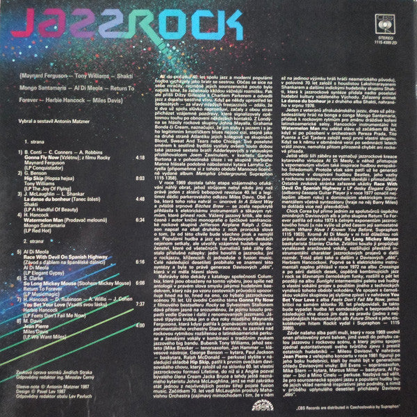 Various : Jazzrock (LP, Comp)
