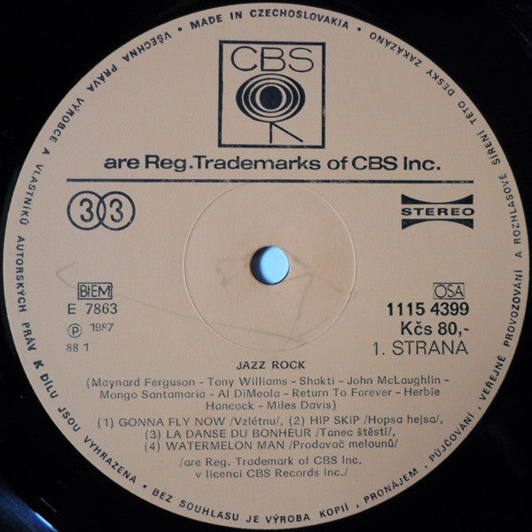 Various : Jazzrock (LP, Comp)