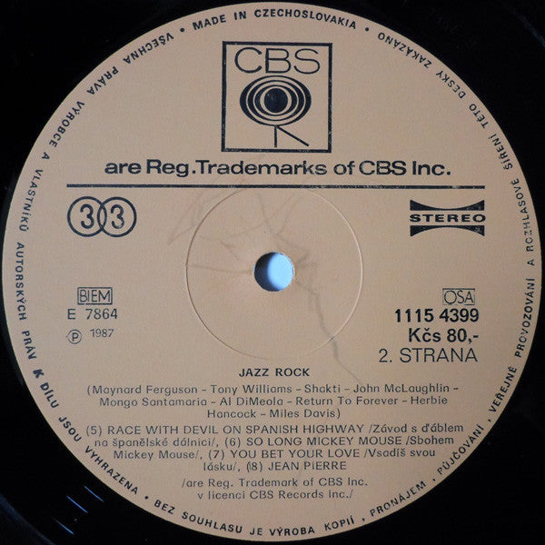 Various : Jazzrock (LP, Comp)