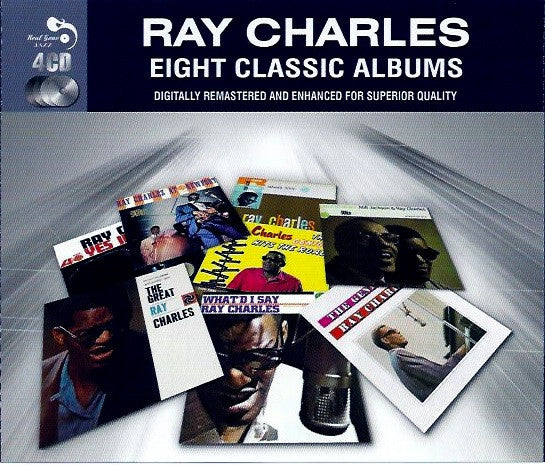 Ray Charles : Eight Classic Albums (4xCD, Comp, RM)