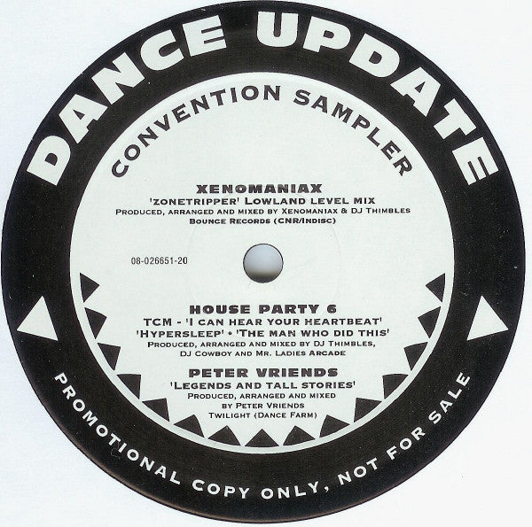 Various : Convention Sampler (Dance Update / Dutch Dance Box) (12", Promo, Smplr)