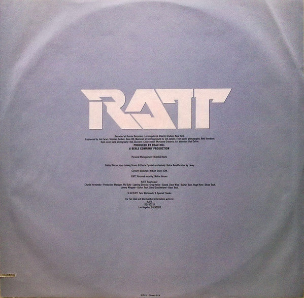 Ratt : Invasion Of Your Privacy (LP, Album, Club)