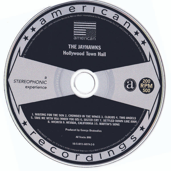 The Jayhawks : Hollywood Town Hall (CD, Album, RE)